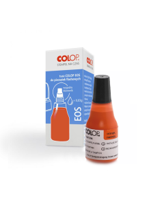 COLOP Tusz EOS - Do pieczątek flash - 25 ml - POMARAŃCZOWY