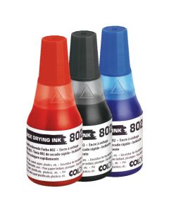 COLOP Tusz 802 - Do pieczątek gumowych i flashowych - 25 ml
